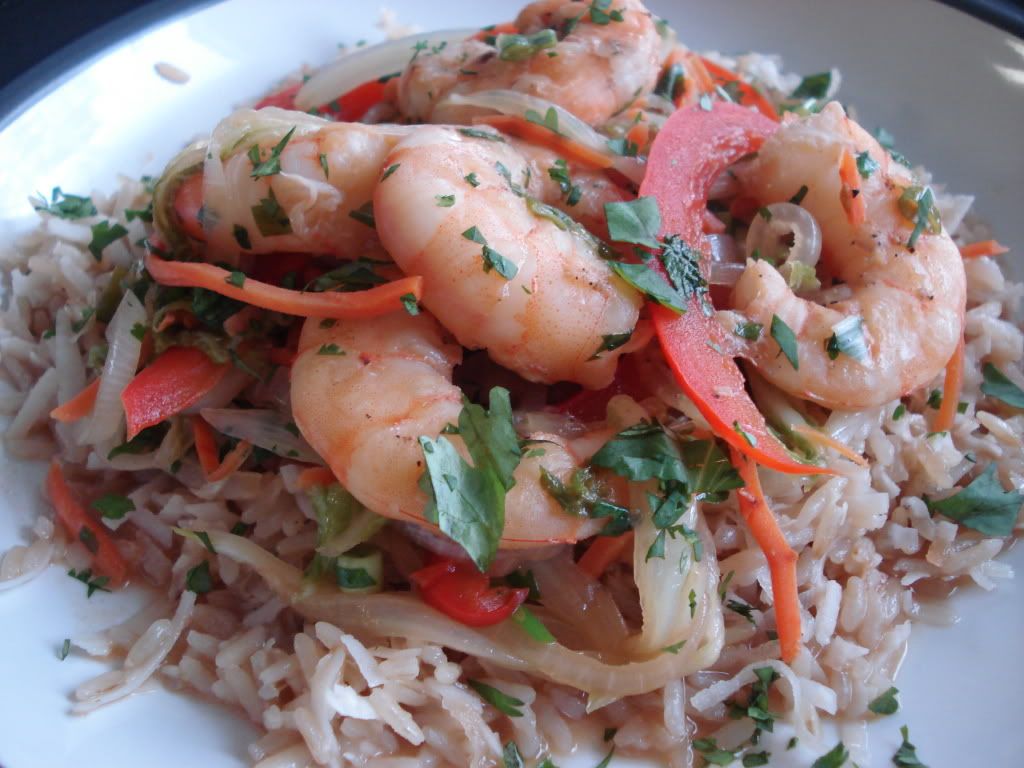 Thai-Style Shrimp & Veggies