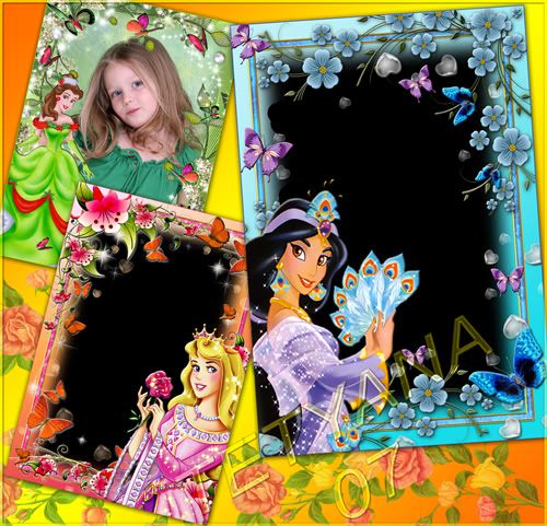 Frames for Girls - Disney Princess