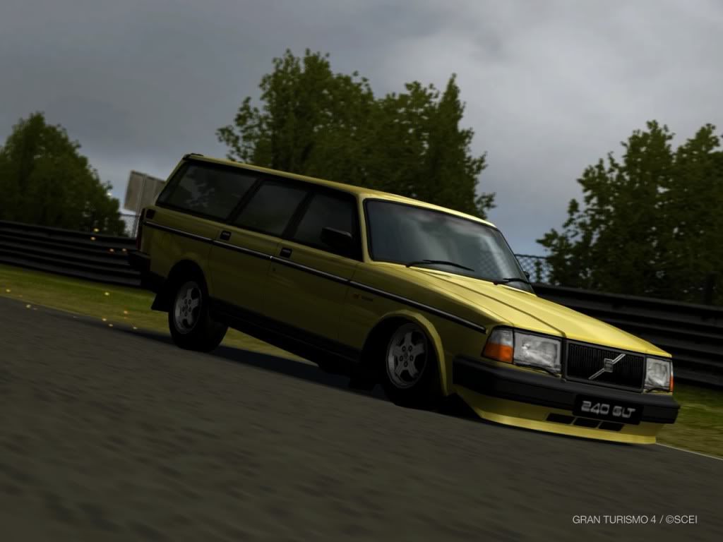 The most suitable stand-in I found is the Volvo 240 GLT Estate, 