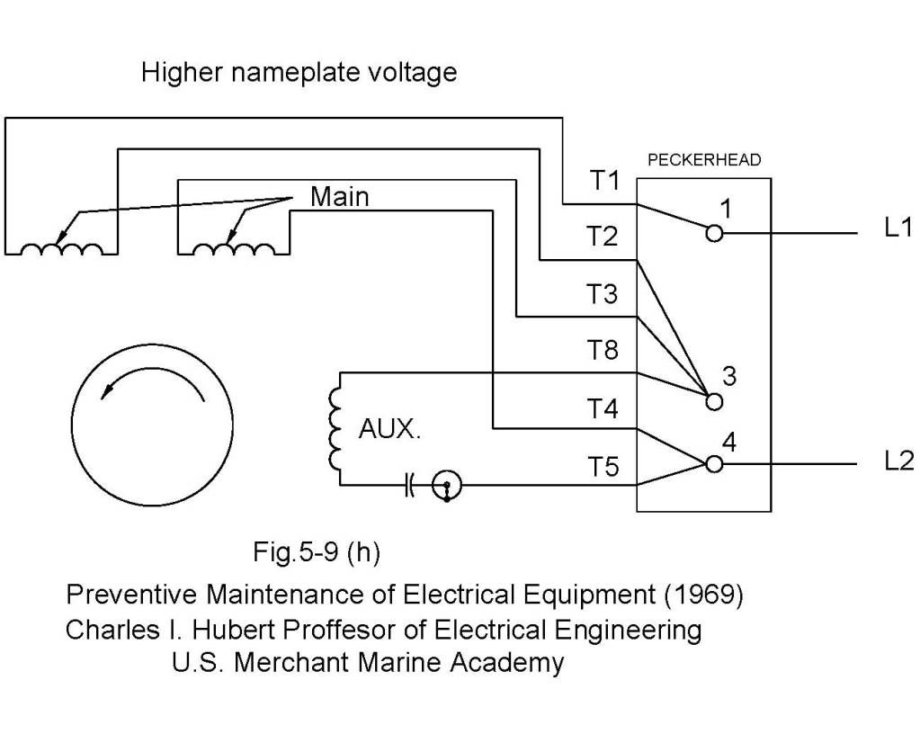 35 220v Single Phase Motor Wiring Diagram