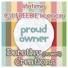Dorothy's Creations CU Licence