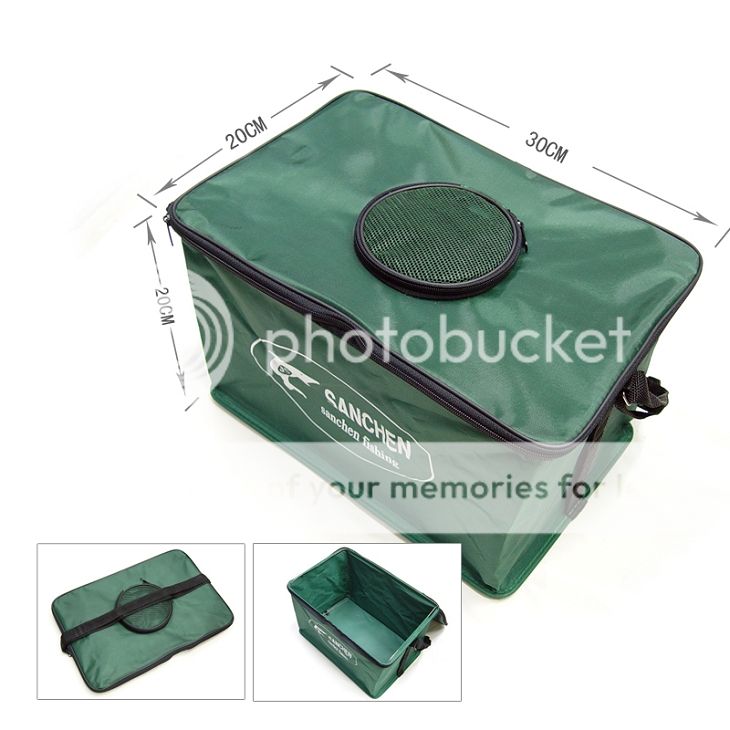 Neu faltbar Eimer Bucket Falteimer 30 x 20 x 20cm #C13