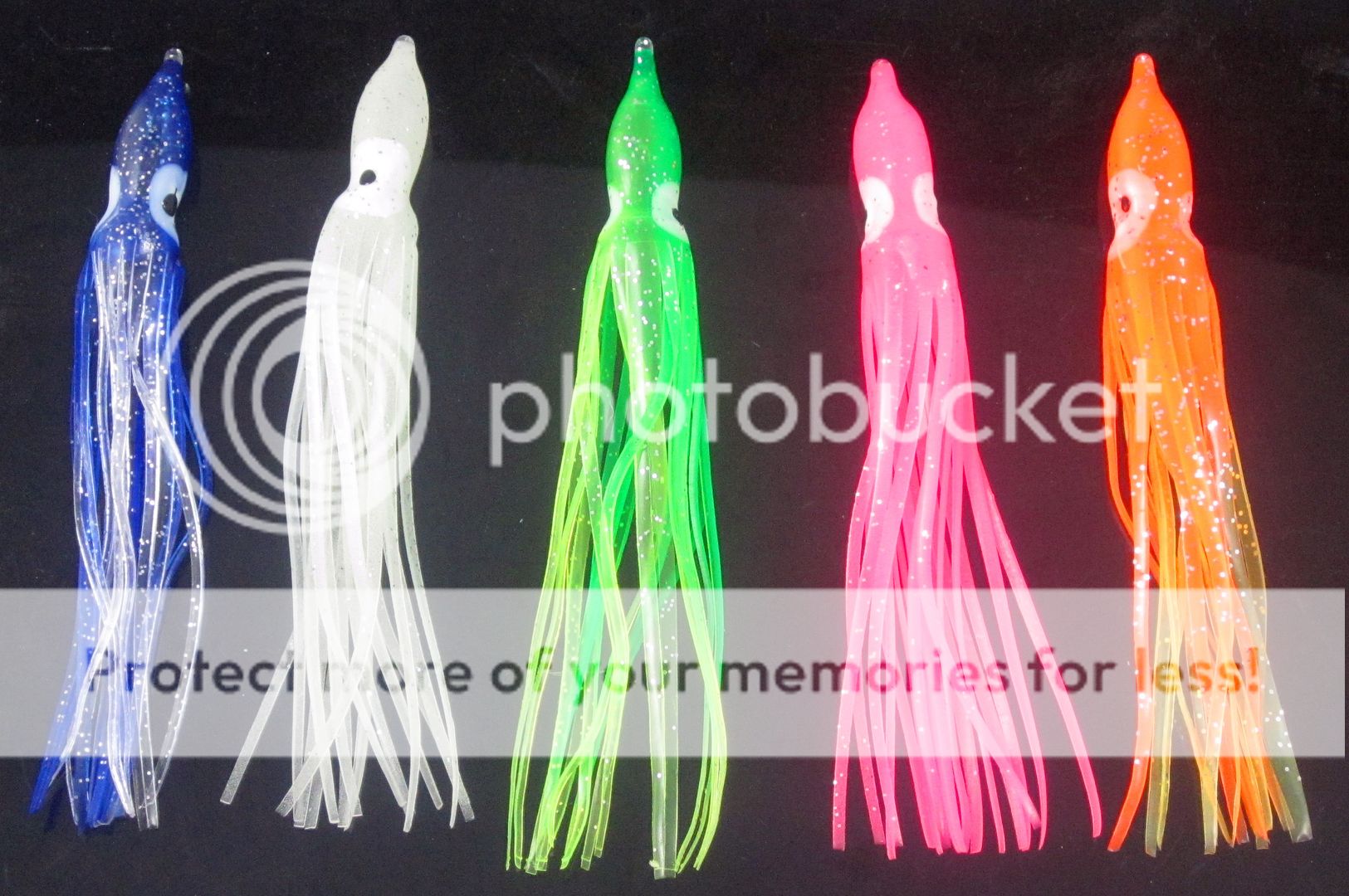 100 Pcs OCTOPUS SQUID SKIRTS SOFT LURE 10cm  