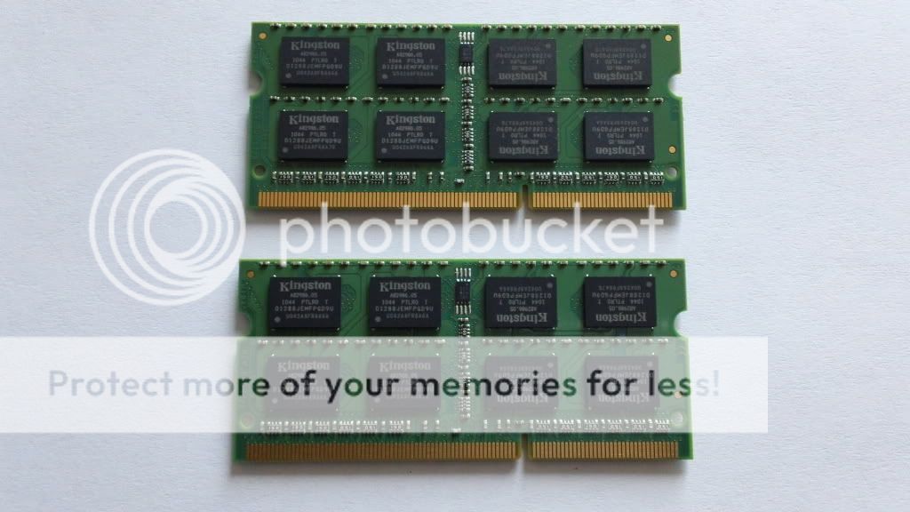 Kingston 4 GB DDR3 2X 2 GB PC3 10600S Laptop Memory